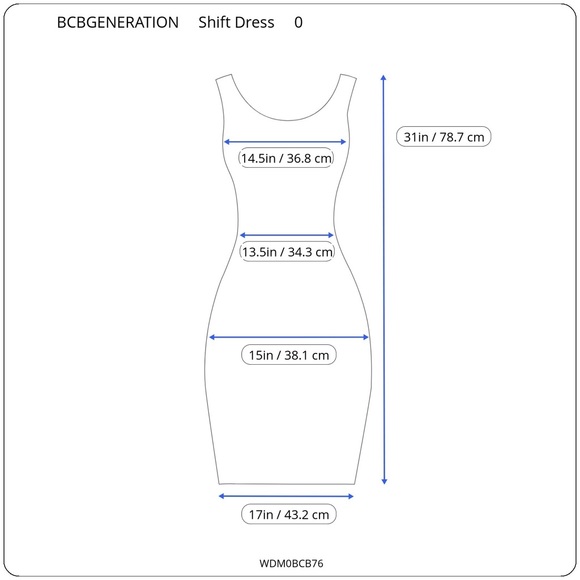 BCBGeneration Women’s Patterned Shift Dress - Picture 5 of 5